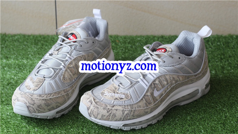 Nike Air Max 98 Supreme Snakeskin Pattern Yellow